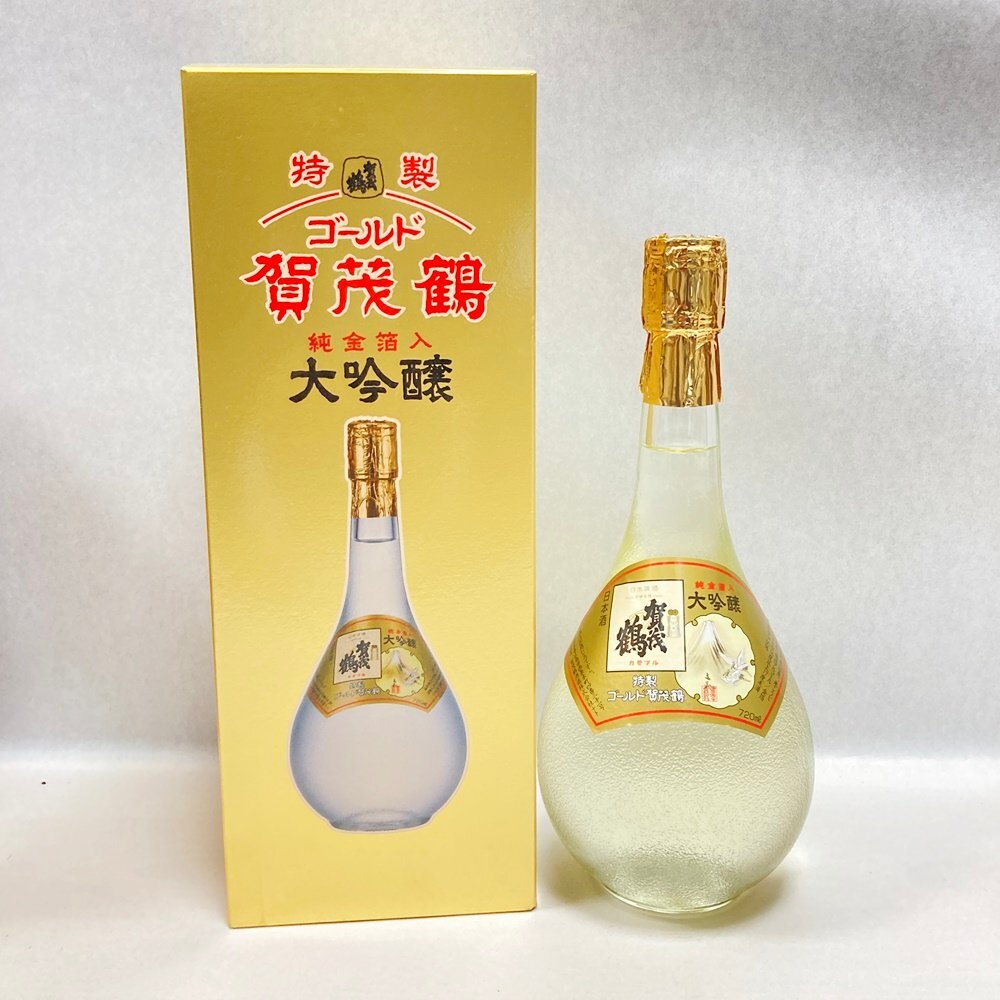 YA1 未開栓 賀茂鶴 大吟醸 特撰ゴールド 日本酒 720ml 16％ 賀茂鶴酒造_画像1