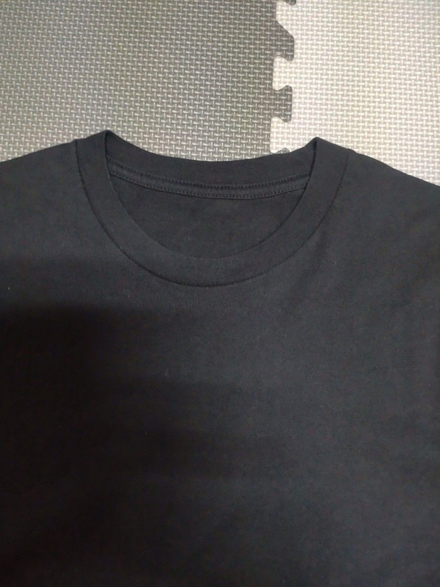 半袖 Tシャツ　無地シンプル　ブラック