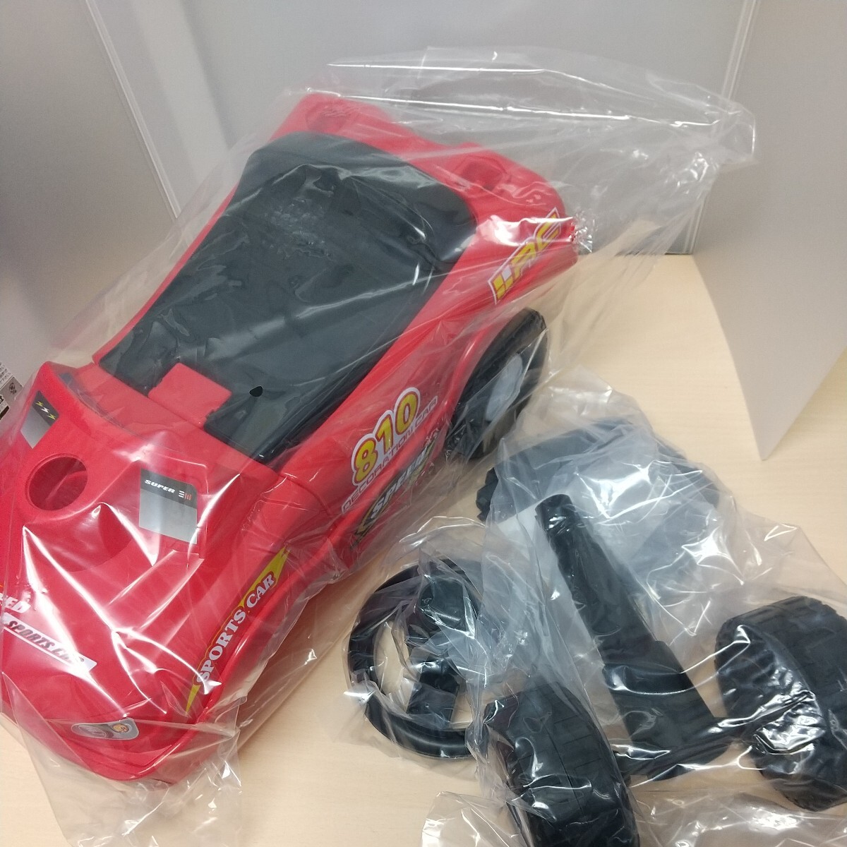 y042609t 永和 キッズスポーツカー レッド 車 乗用玩具 乗り物 自動車