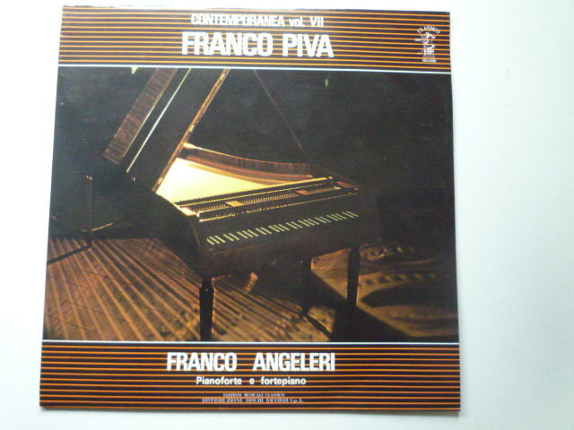 ST52 伊CLASSICO盤LP Franco Piva/フォルテ・ピアノ作品集 ULTIMO TEMPO他 フランコ・アンジェレーリ_画像1