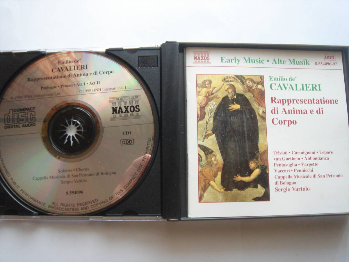 カヴァリエ―リ　魂と肉体の劇　指揮：セルジョ・ヴァルトロ　ボローニャ・サン・ペトロニオ大聖堂聖歌隊