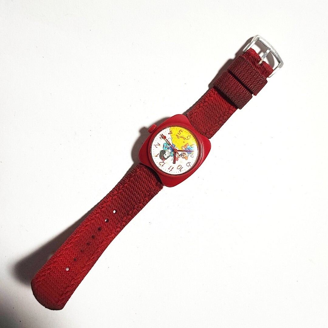 SEIKO DISNEY TIME セイコー ディズニータイム 白雪姫 メンズレディースキッズ腕時計 手巻き ジャンク i138の画像2