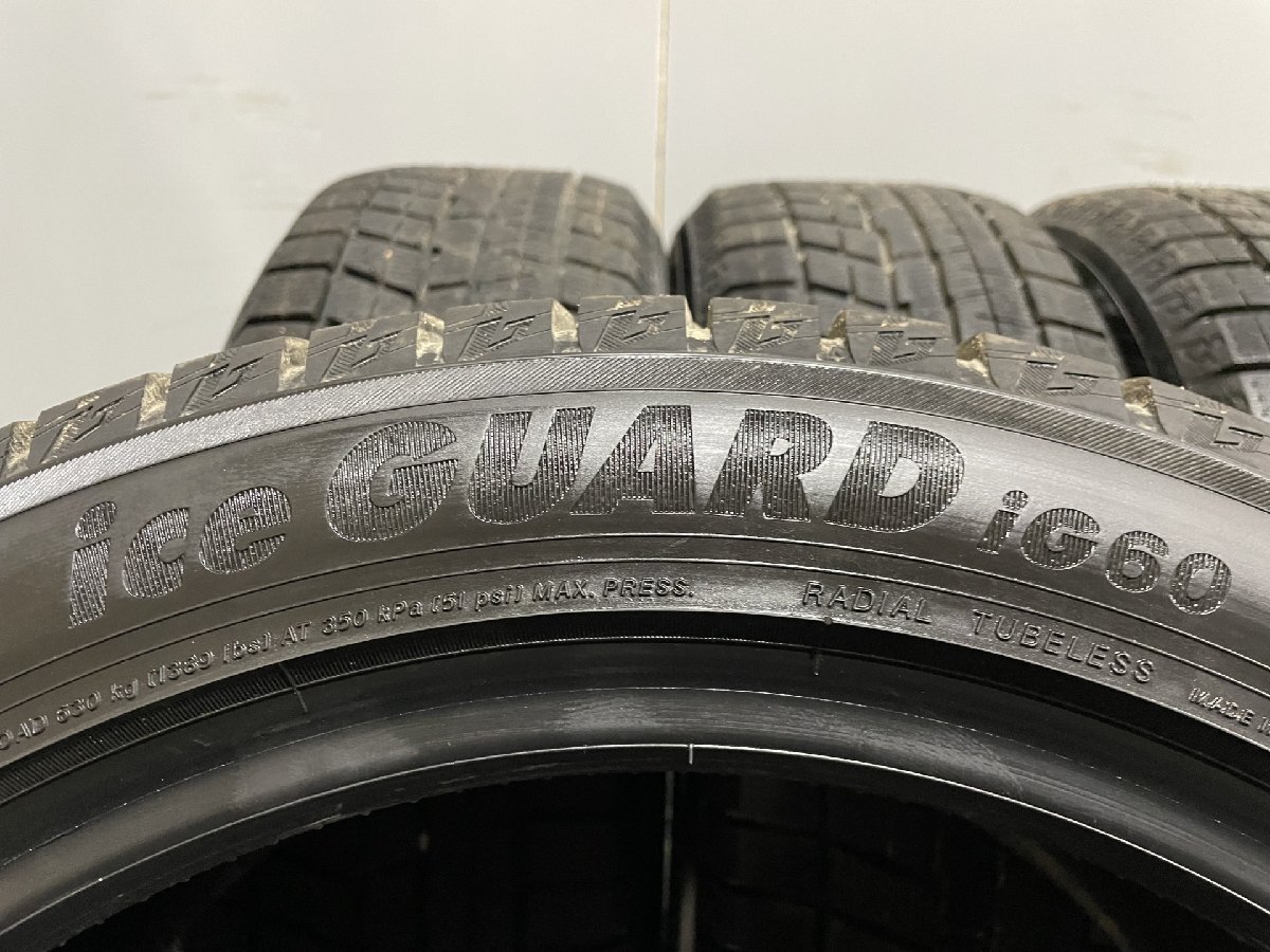 ほぼ未走行 23年製 YOKOHAMA ice GUARD iG60 215/50R18 18インチ スタッドレス 4本 ヤリスクロス CX-3 audi/Q2等 (MTM314)の画像8