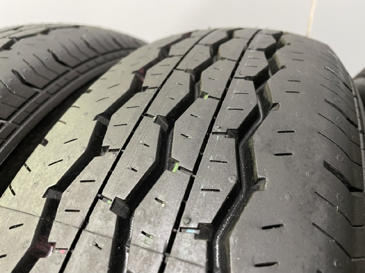 新車外し 2023年製 DUNLOP SP175N 195/80R15 107/105N LT 15インチ 夏タイヤ 4本 キャラバン ハイエース等　(JR638)_画像7