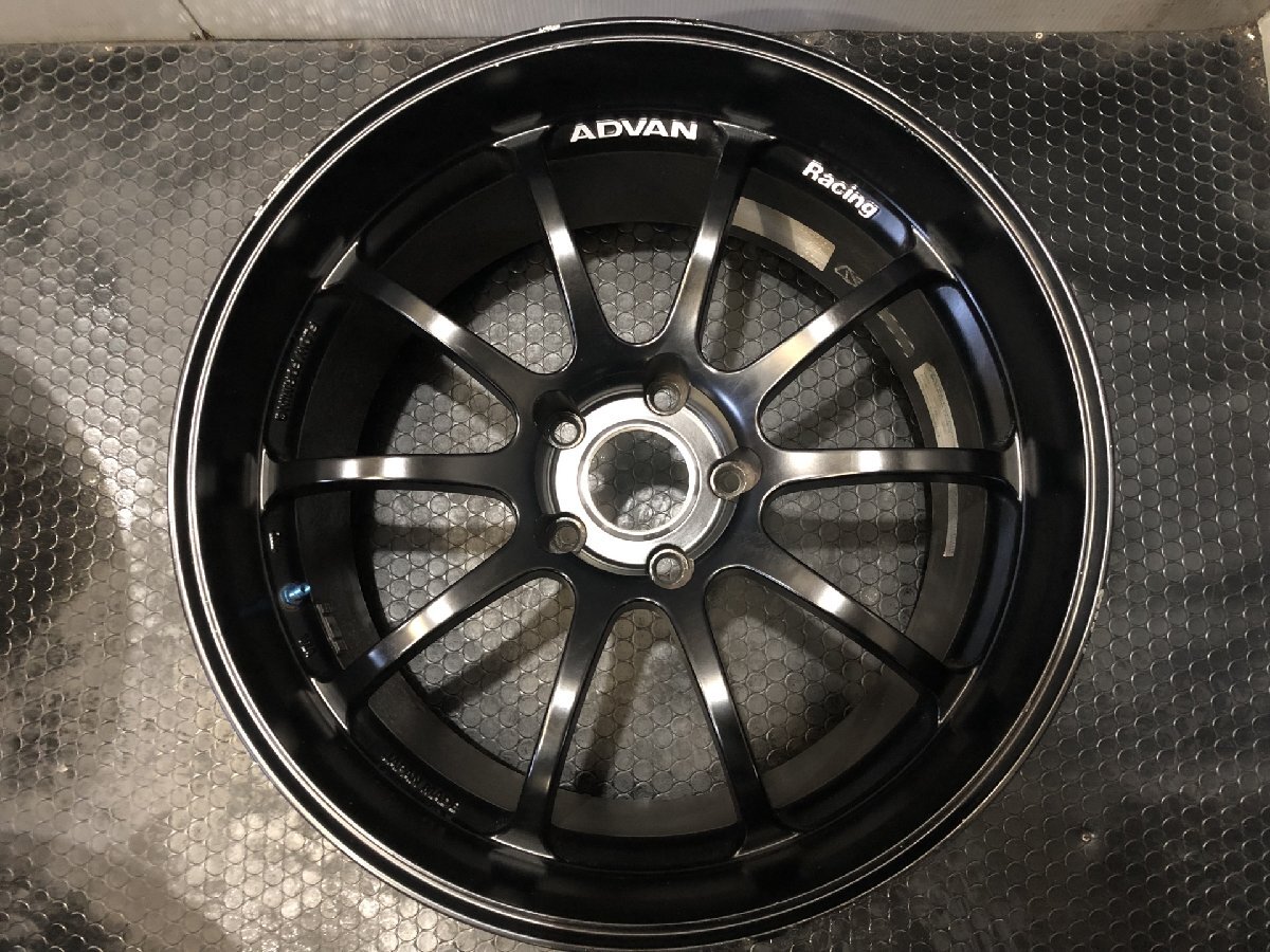 YOKOHAMA ADVAN Racing RS アドバンレーシング 社外ホイール 19インチ 4本 10J/9J5HPCD120+20/+22 ブラック BMW 軽量 (VHS055)の画像5