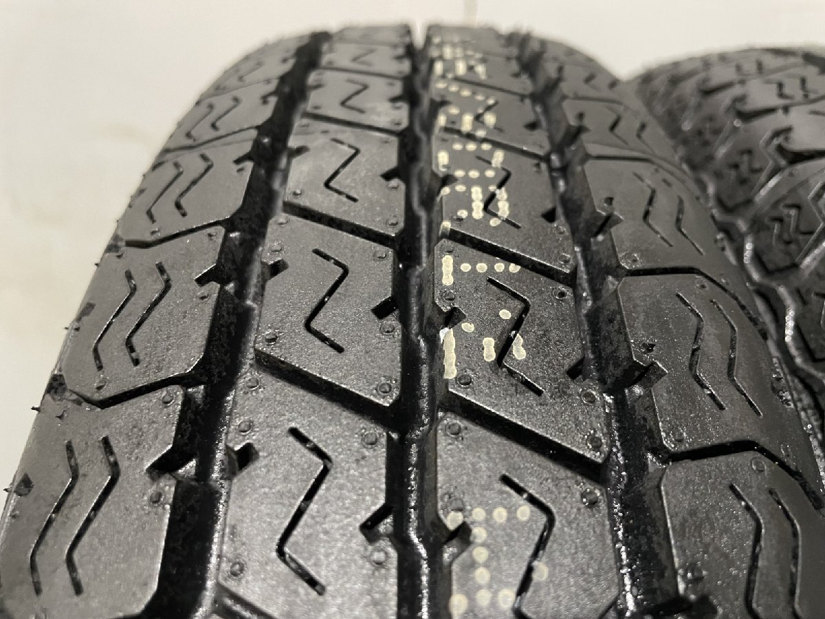 新品 23年製 YOKOHAMA SUPER VAN 356 145/80R12 80/78N LT 12インチ 夏タイヤ 2本 軽バン 軽トラ エブリィ クリッパー　(MTH541)_画像5