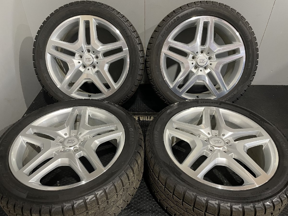 【YOKOHAMA ice GUARD G075 265/45R20】スタッドレス【WSP ITALY 20インチ 8.5J5HPCD112+60】ベンツ/GLE/GL/Mクラス等　(MTJ536)_画像1