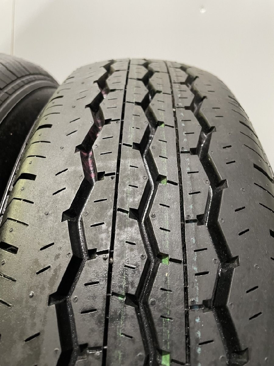 新車外し 2023年製 DUNLOP SP175N 195/80R15 107/105N LT 15インチ 夏タイヤ 4本 キャラバン ハイエース等　(JR637)_画像5