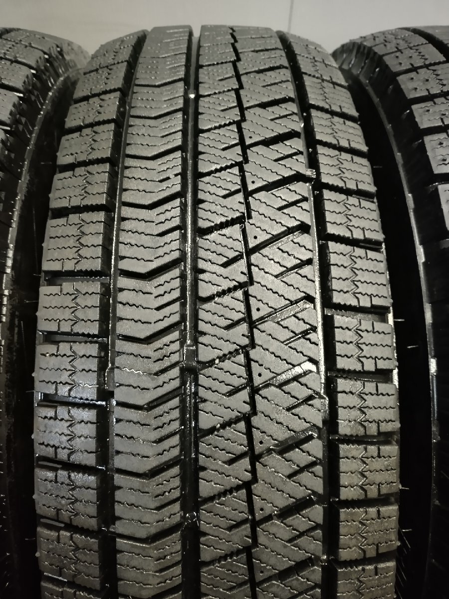 BS BRIDGESTONE BLIZZAK VRX2 185/70R14 14インチ スタッドレス 4本 21年製 バリ溝 アリオン ノート プレミオ等　(KTN033)_画像3