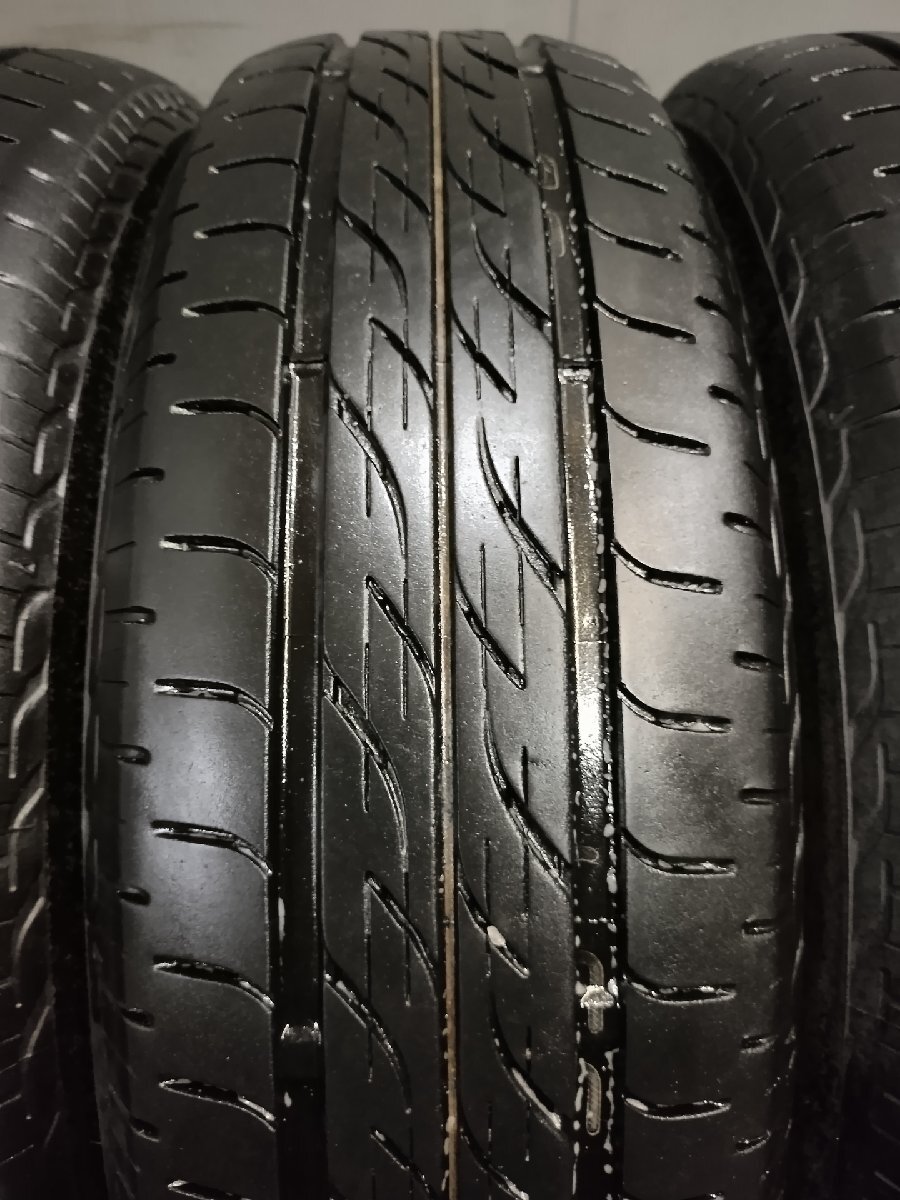 BS BRIDGESTONE NEXTRY 165/70R14 14インチ 夏タイヤ 4本 21年製 マーチ ソリオ ブーン ヴィッツ ベルタ等　(VTI940)_画像3