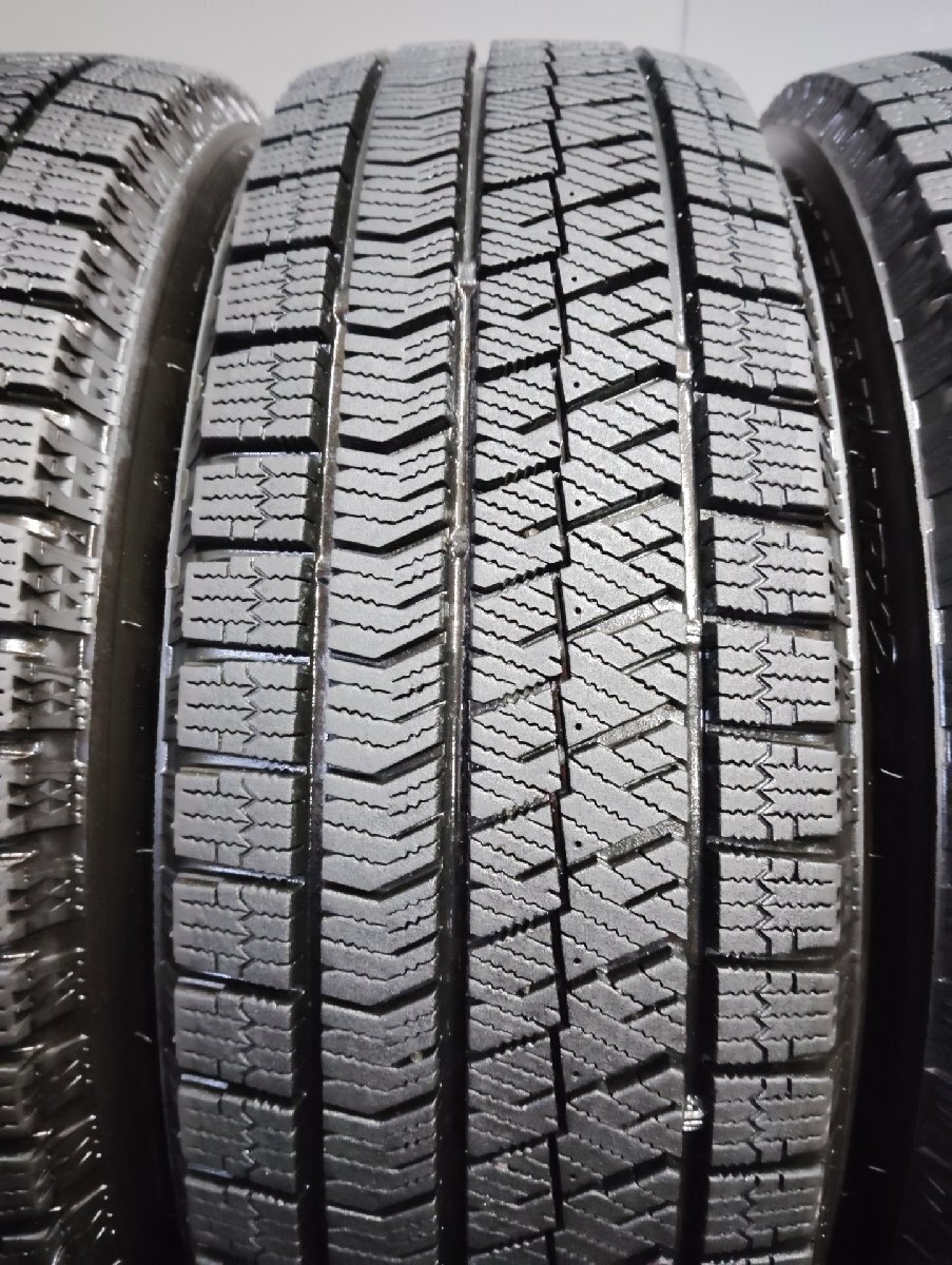 BS BRIDGESTONE BLIZZAK VRX2 185/65R15 15インチ スタッドレス 4本 19年製 バリ溝 アクア ノート イスト デミオ等　(KTM031)_画像3