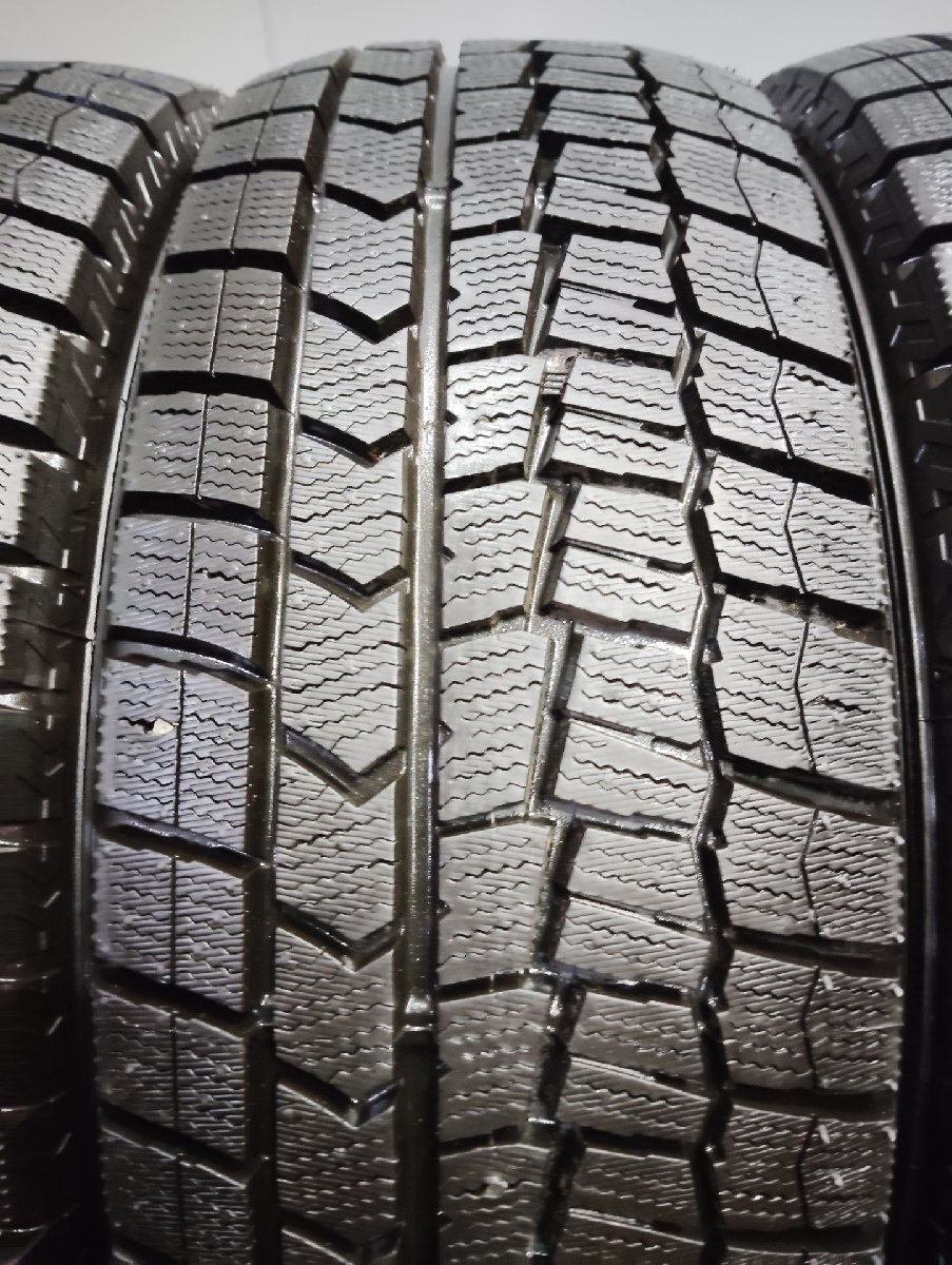 DUNLOP WINTER MAXX WM02 195/65R15 15インチ スタッドレス 4本 19年製 バリ溝 プリウス ステップワゴン アイシス等　(VTL076)_画像4