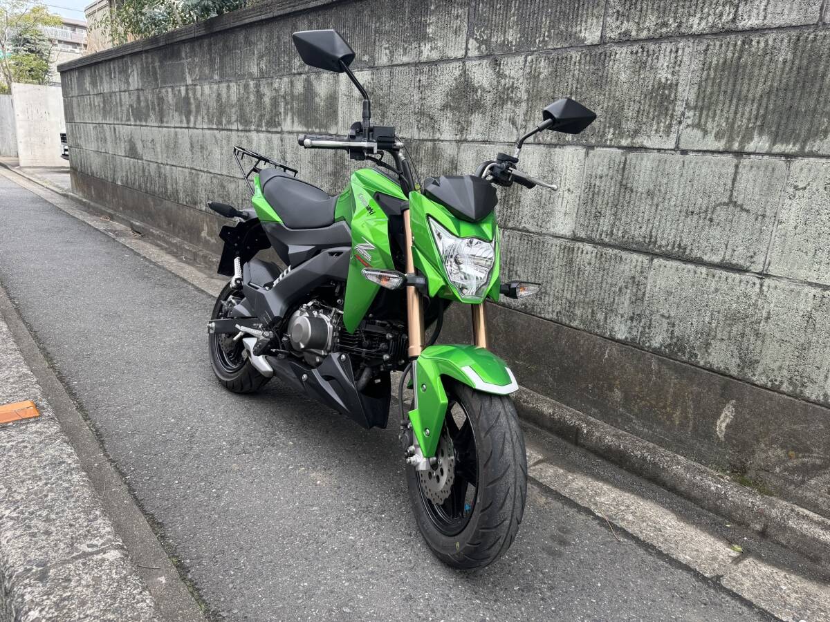 カワサキ Z125 PRO BR125H 10665KM!の画像1