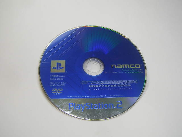 PlayStation2 ACE.COMBAT.04 ディスクのみ 中古品 再生面にキズ有も再生に問題無 送188 ソフトケース付き_画像1