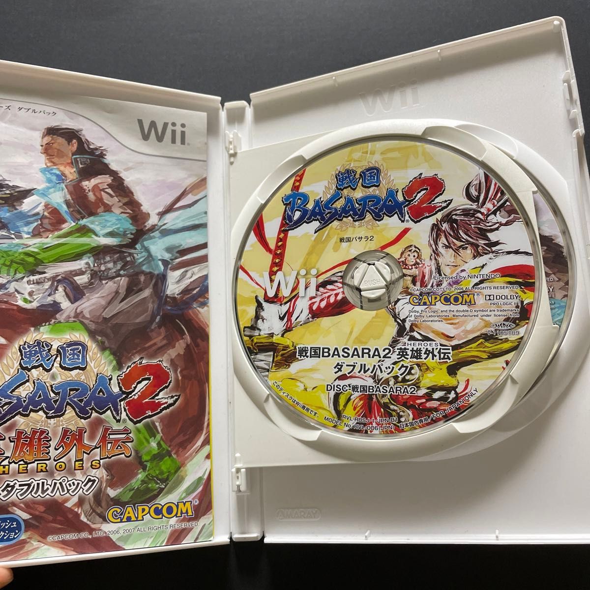 【Wii】 戦国BASARA2 英雄外伝 ダブルパック 戦国BASARA3 宴 UTAGE 宴 ウタゲ 2本セット