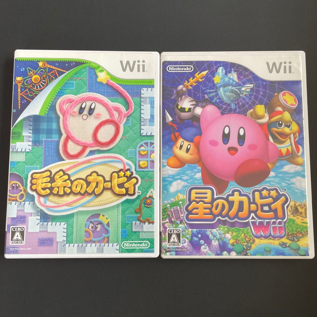 【Wii】 星のカービィ Wii 毛糸のカービィ 2本セット