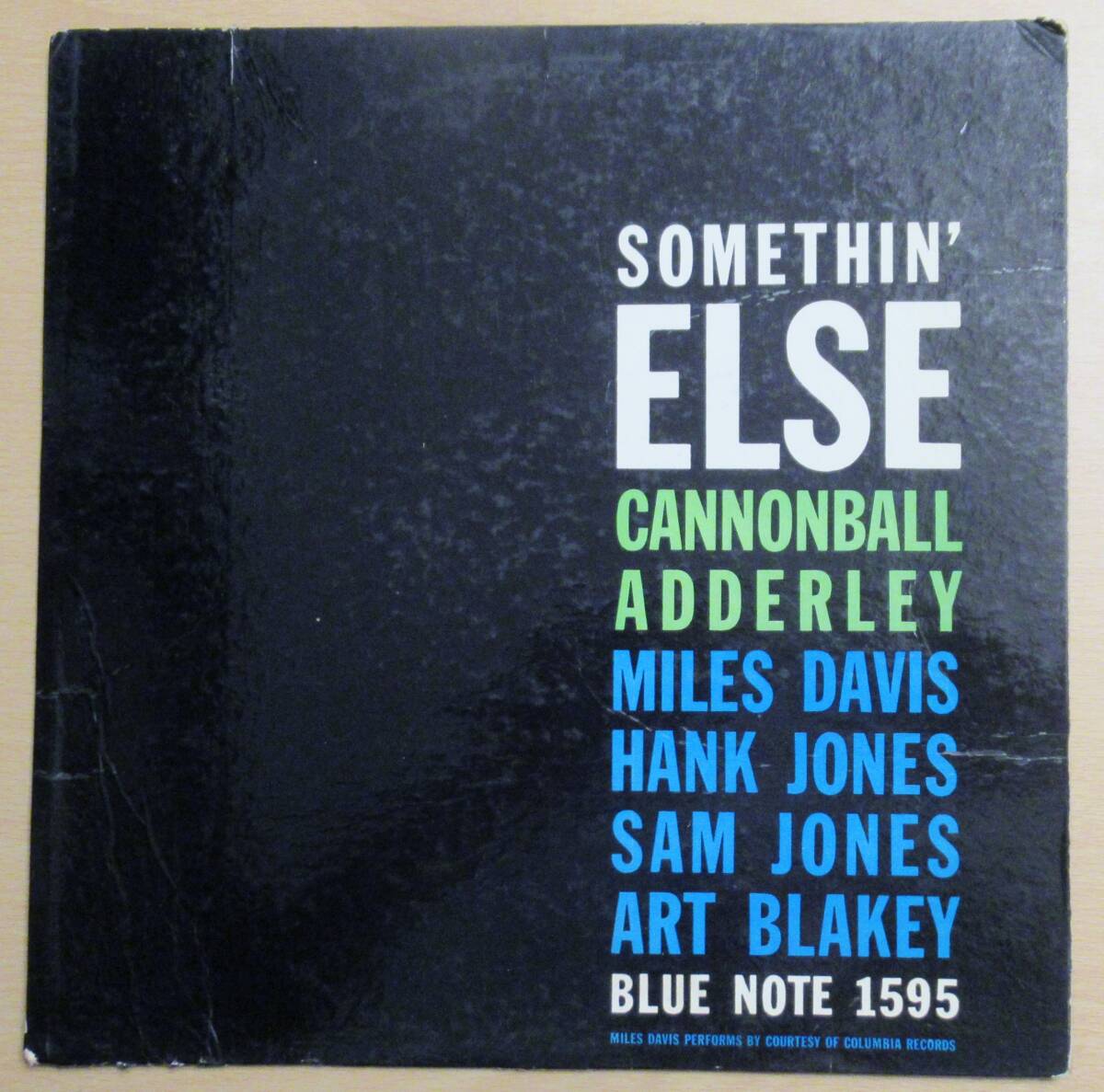 レコード〈 LP〉キャノンボール・アダレイ (CANNONBALL ADDERLEY) SOMETHIN' ELSE (BLP 1595) Blue Note_画像1