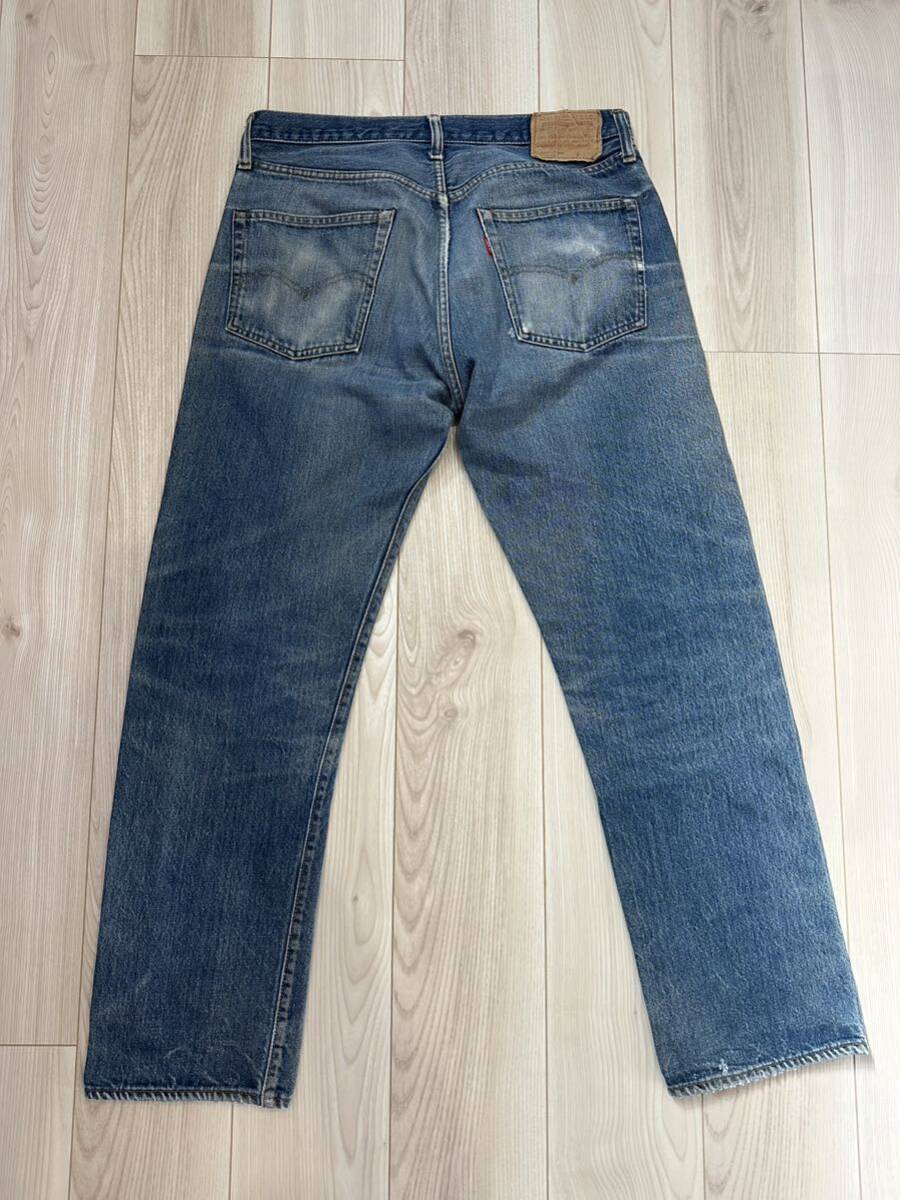 1円～ 501 66後期 W35 L30 Levi's リーバイス ジーンズ デニム デニムパンツ 赤耳 ジーパン vintage _画像2