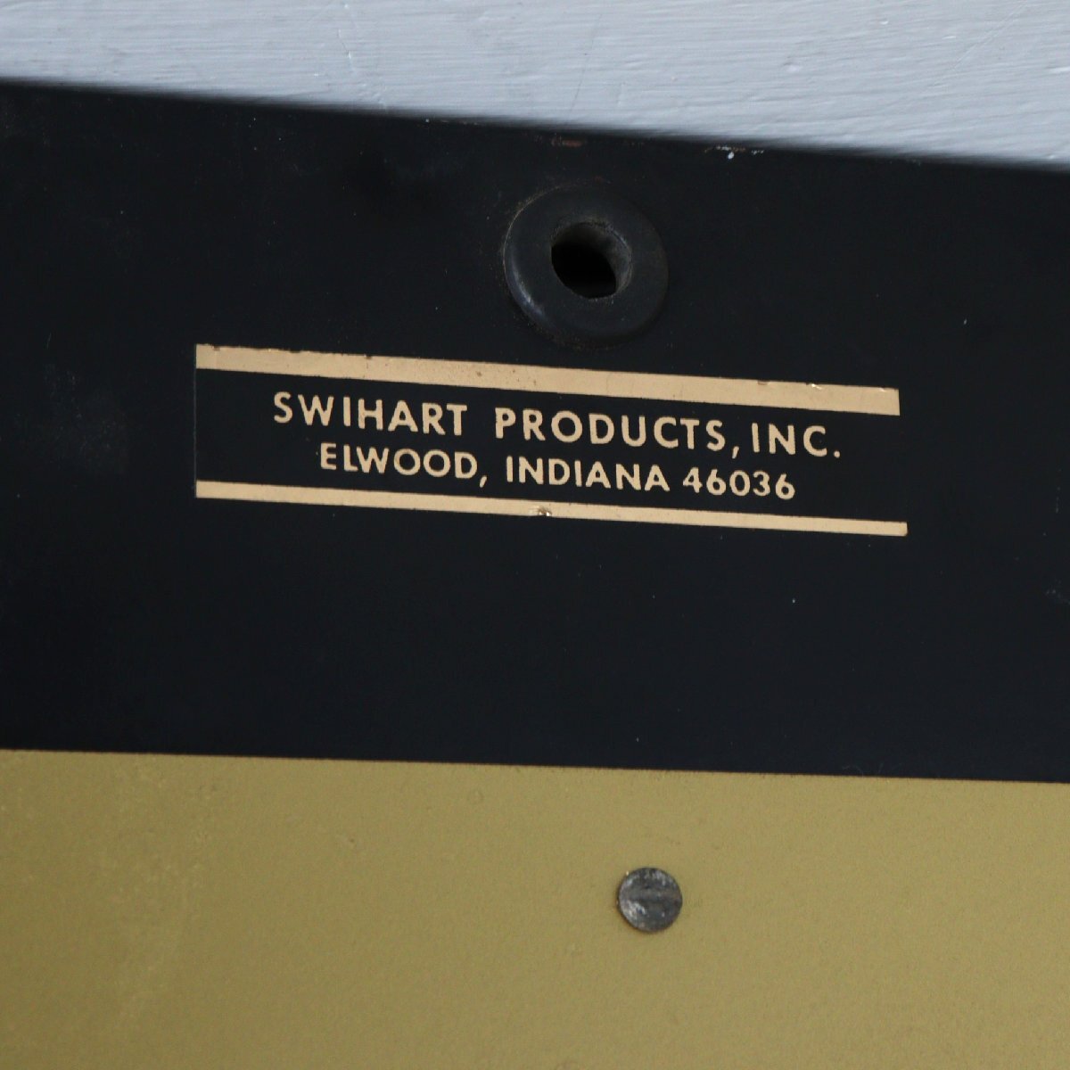 ヴィンテージ swihart products ウォールクロック / アメリカ 壁掛け時計 texaco USA 広告 アドバタイジング クロック #602-95-70-137_画像7