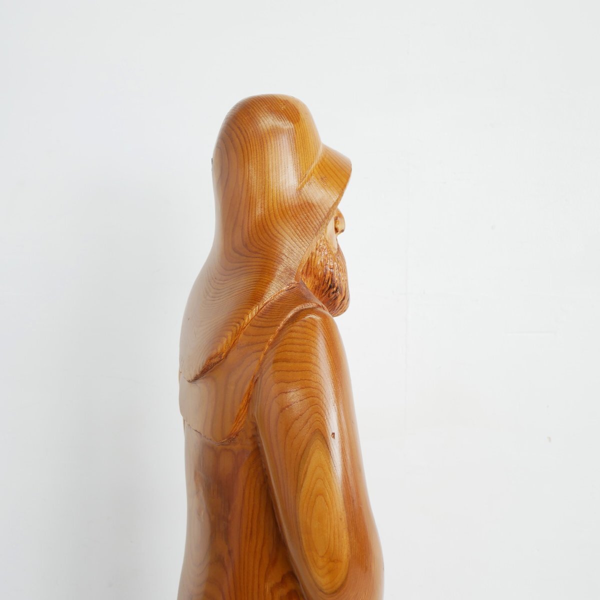 アメリカ フィッシャーマン ビックサイズ 木彫り / ディスプレイ小物 置物 #510-75-260-28_画像9