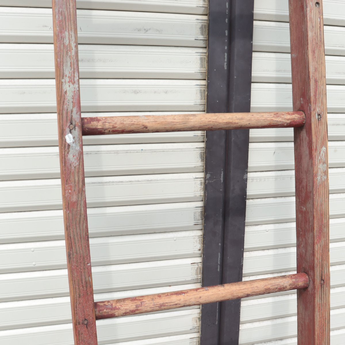 ヴィンテージ はしご セット ラック / アメリカ 木製 梯子 ladder ラダー ディスプレイ 店舗什器 ガーデニング アンティーク #506-295-54_画像7
