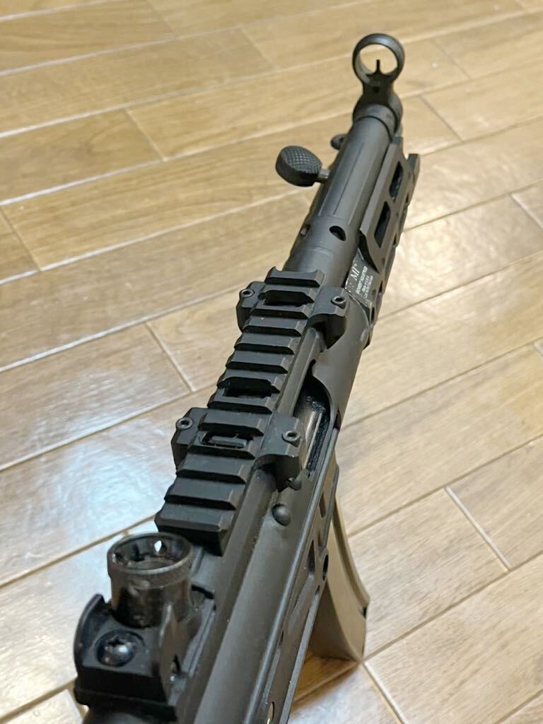 SRC MP5A3 co2 ガスブローバック マウントレール ハンドガード MIタイプ M-LOK MIDWEST vfc 次世代 マルイ 電動ガン GBBの画像6
