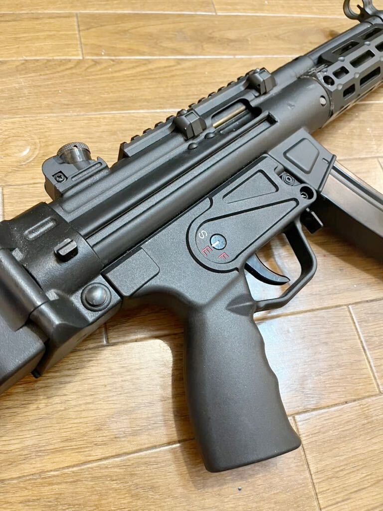 SRC MP5A3 co2 ガスブローバック マウントレール ハンドガード MIタイプ M-LOK MIDWEST vfc 次世代 マルイ 電動ガン GBBの画像5
