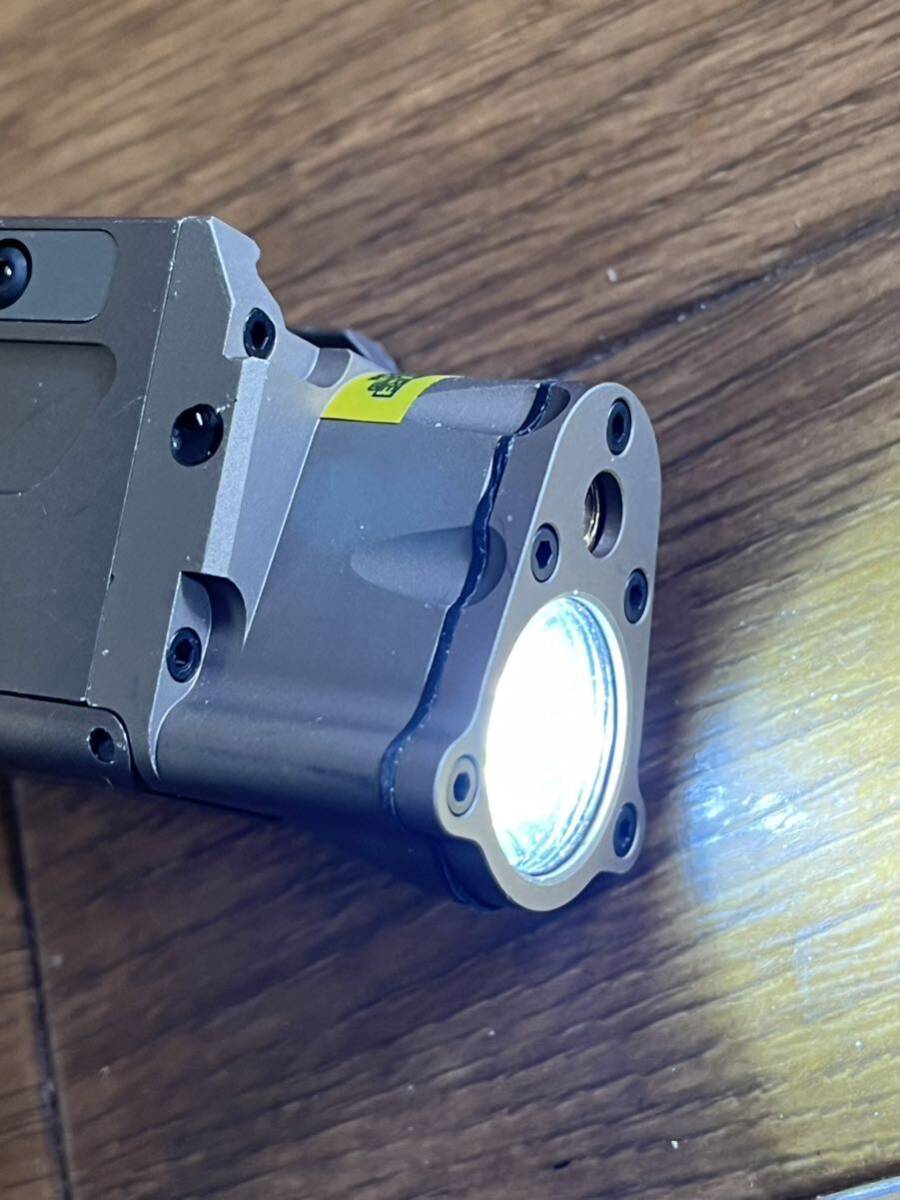 Steiner optics SBAL-PL type flashlight LED light strobo function Tokyo Marui glock 1911 p320 gas blowback 