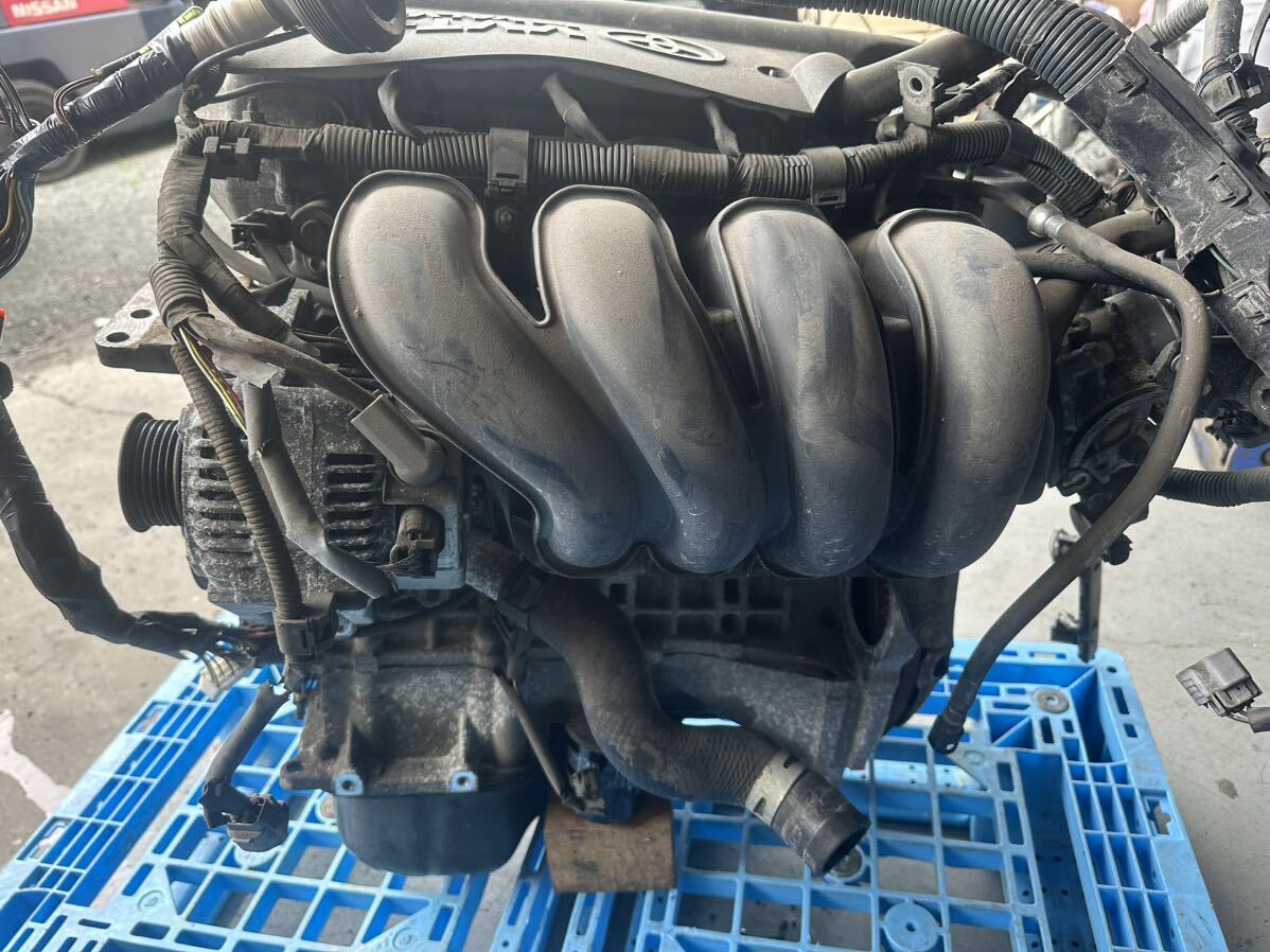 H12年トヨタMR-S 1zzエンジン　ダイナモ　エンジンハーネス付き_画像3