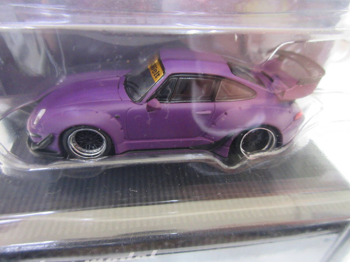 イグニッションモデル 1/64 RWB 993 マットパープル ignition model ポルシェ_画像2