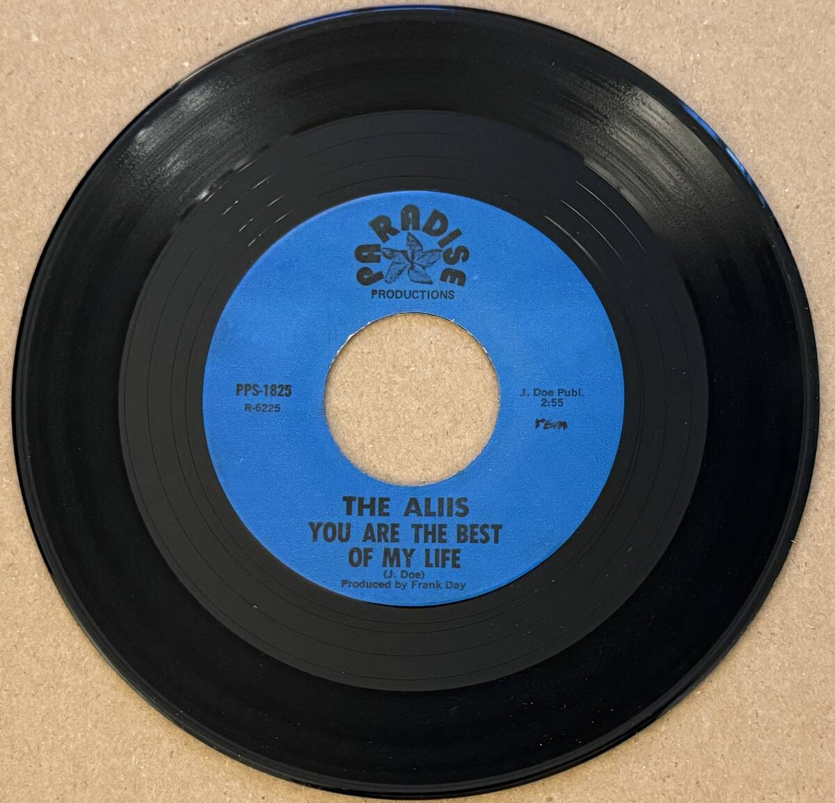 AOR Hawaii 45RPM Mellow Hawaiian The Aliis - You Are The Best Of My Life / Feelings ハワイレコードの画像3