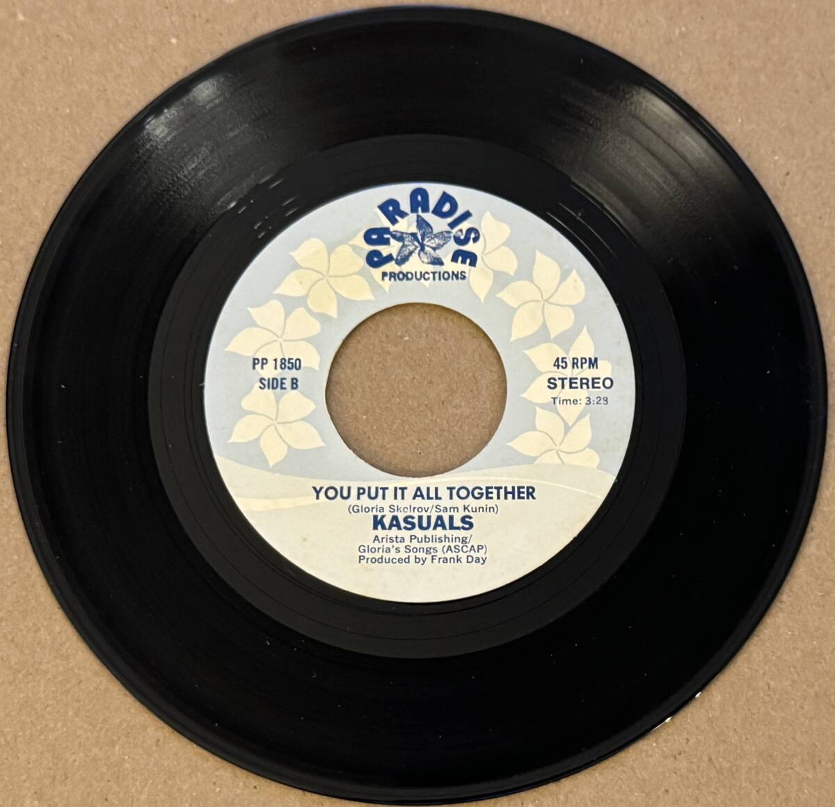 AOR Hawaii 45RPM Mellow Hawaiian Kasuals - The Other Side Of Me/You Put It All Together 　ハワイレコード_画像4