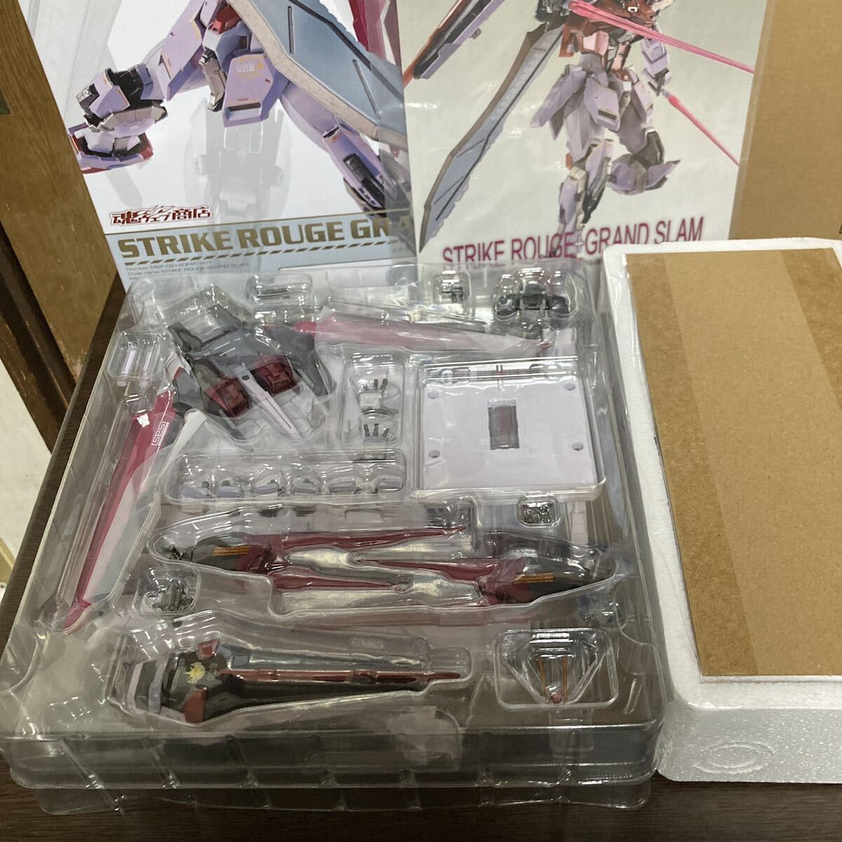 BANDAI METAL BUILD Strike rouge Grand s Ram оборудование type дополнение Mobile Suit Gundam SEED Bandai metal build 