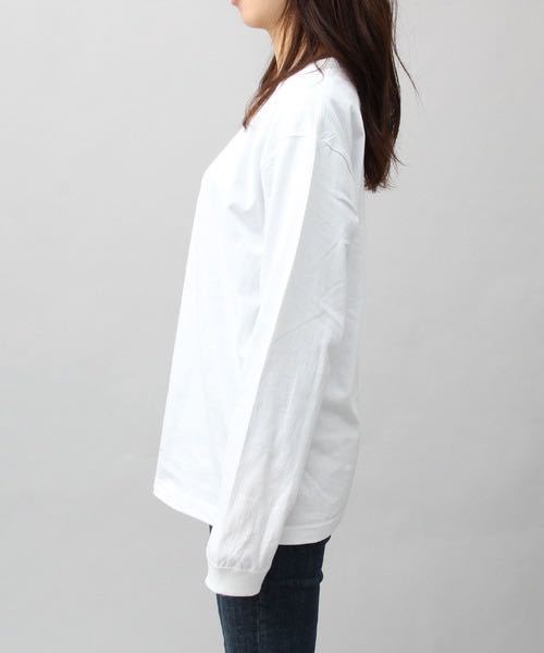 新品 ユナイテッドアスレ 無地 長袖Tシャツ ロンT ユニセックス 白 ホワイト 2枚 XL_画像5
