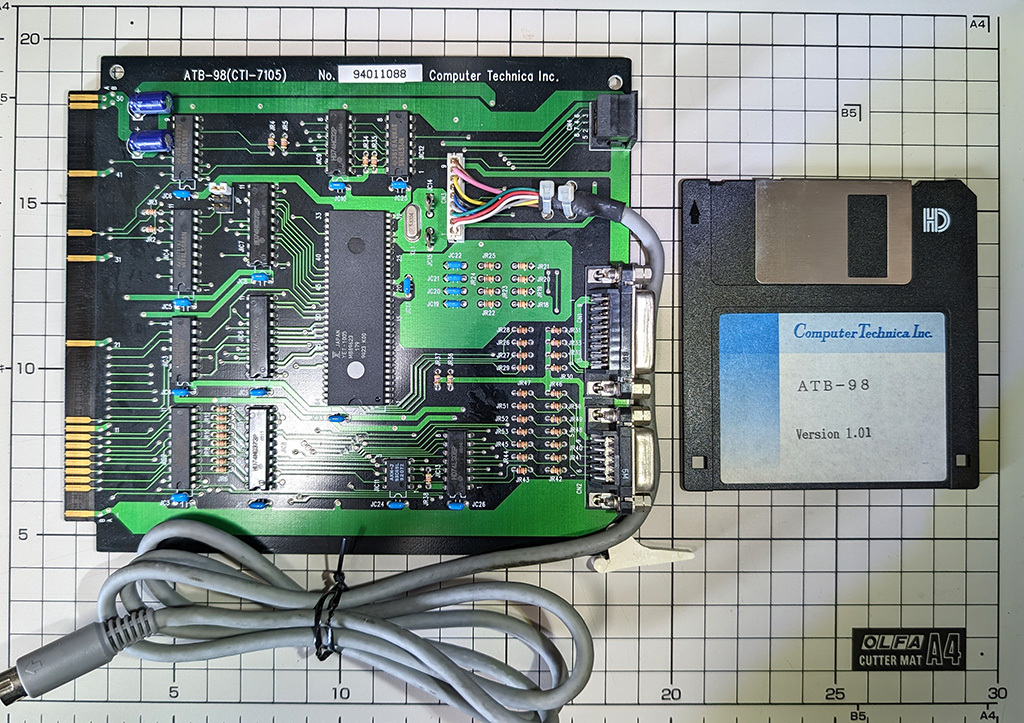 # computer Technica ATB-98 joystick conversion board #