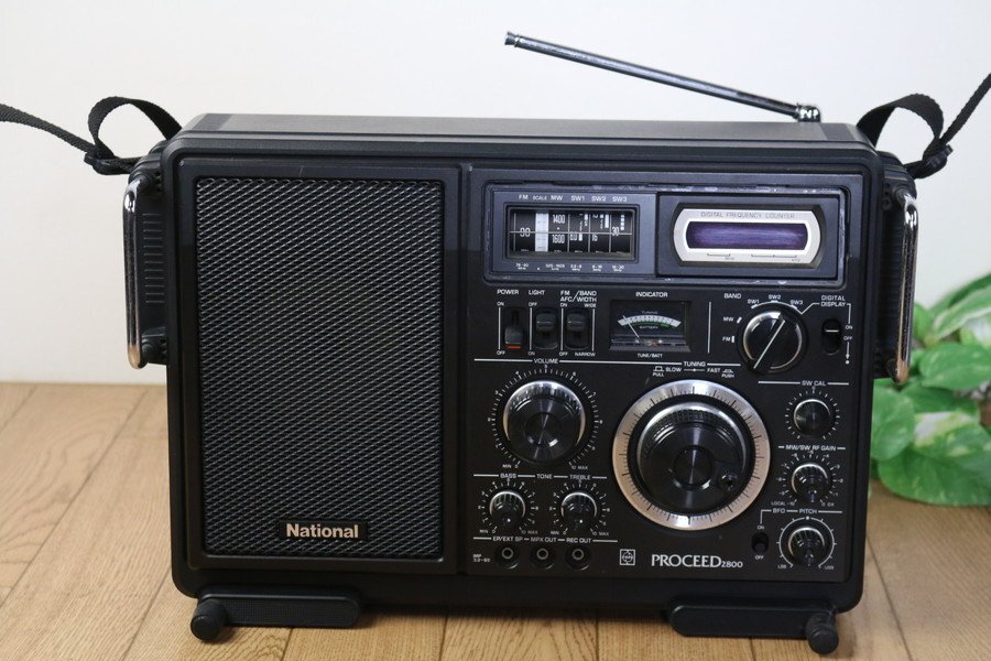 10200円 【ナショナル プロシード RF-2800】短波ラジオ ジャンク 10200円 【ナショナル プロシード RF-2800】短波ラジオ ジャンク