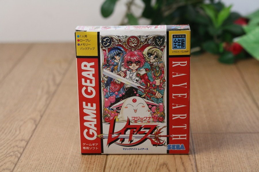  Game Gear игра soft [ Magic Night Rayearth ] не проверено!! труба Z8061