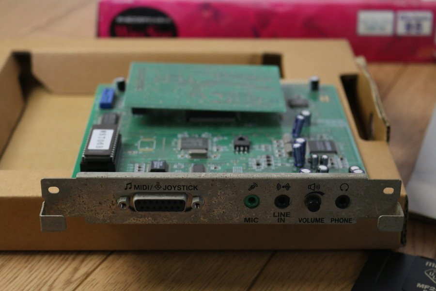 【QVISION PC-9800】wavestarサウンドボード 未チェック!! 管Z8083の画像7