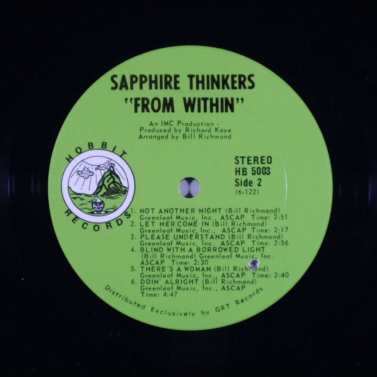 米Orig * SAPPHIRE THINKERS * From Within * US Hobbit 1969年 女性Vo サイケ・ファズ・ウエストコースト 美盤!!の画像4