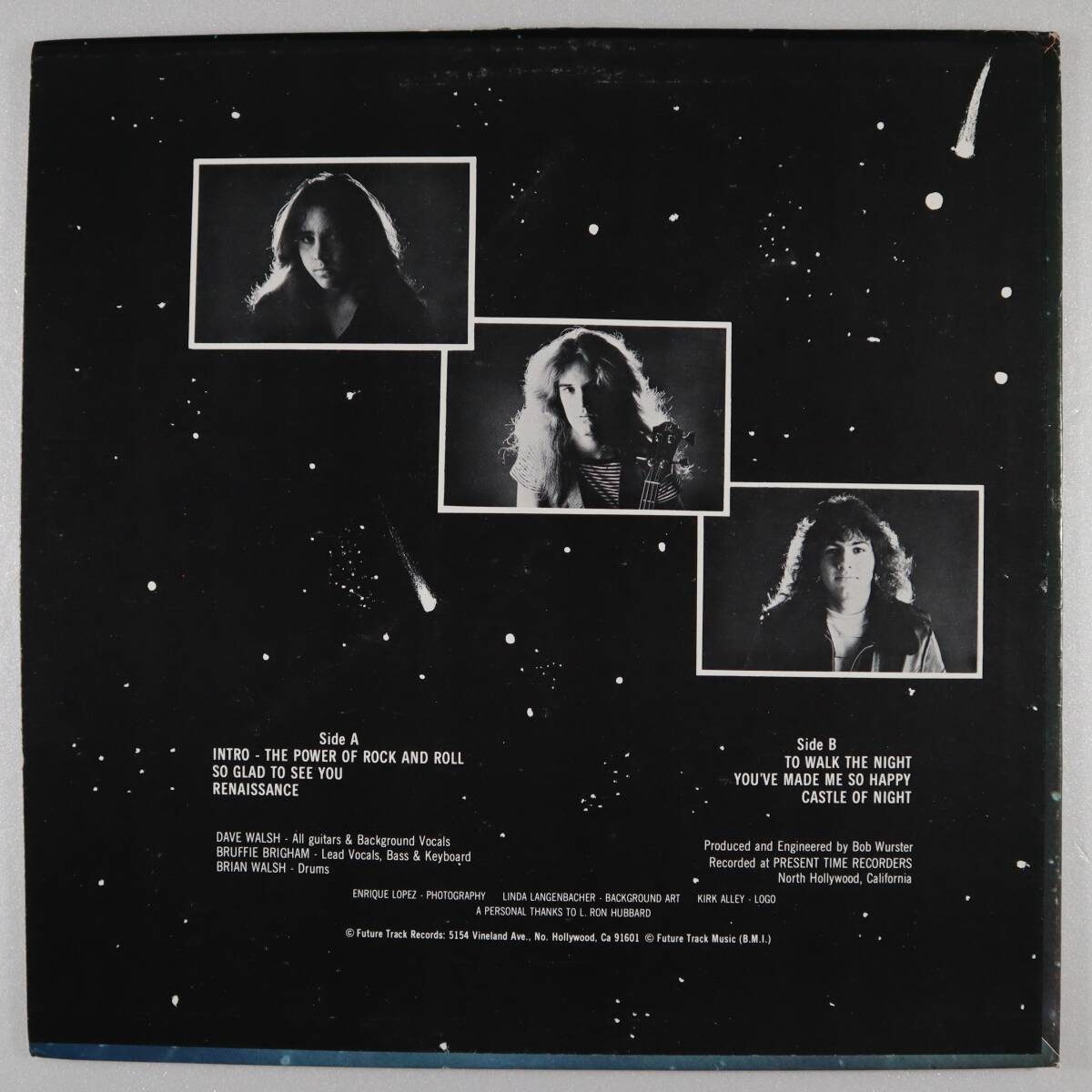米Orig * WIZARD * same * US Future Track 1979年 プライベート・ハードロック・パワートリオ Nirvana 美盤!!  の画像2