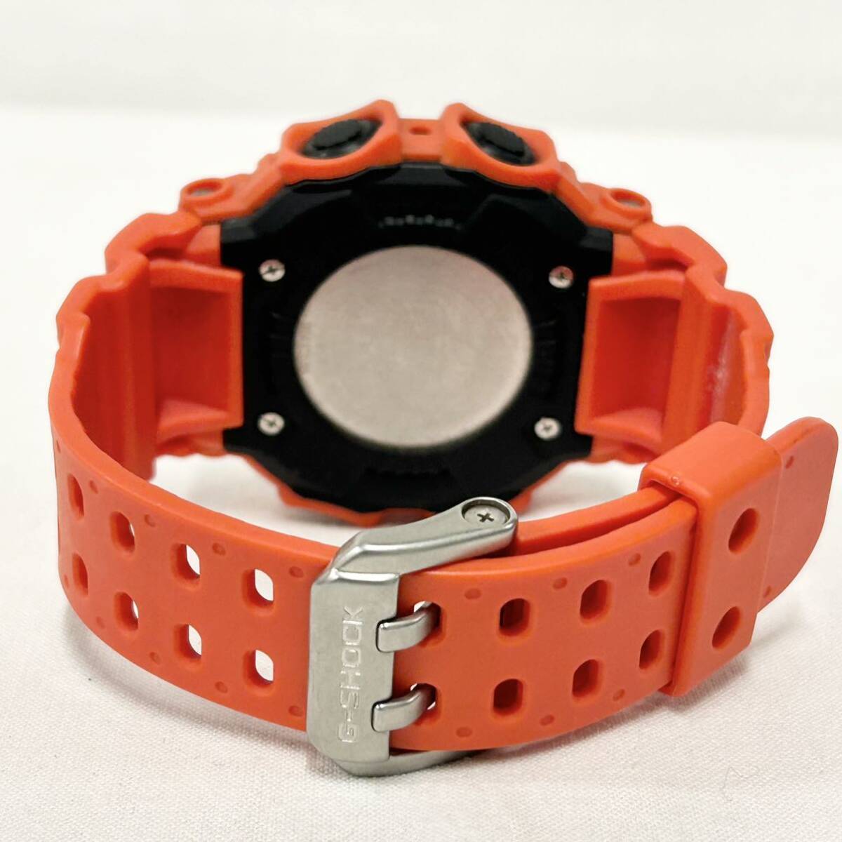 【1円スタート！！】カシオ GX-56 ジーショック レッド オレンジ ソーラー 51mm デジタル 腕時計 CASIO G-SHOCK ビッグサイズの画像9