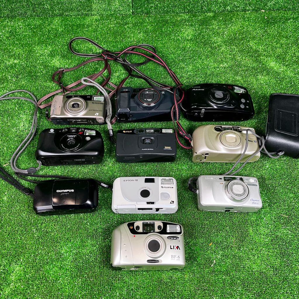 3 コンパクトカメラ フィルムカメラ まとめて Canon OLYMPUS FUJI Nikon MINOLTA PENTAX YASHICA 色々 レトロ の画像1
