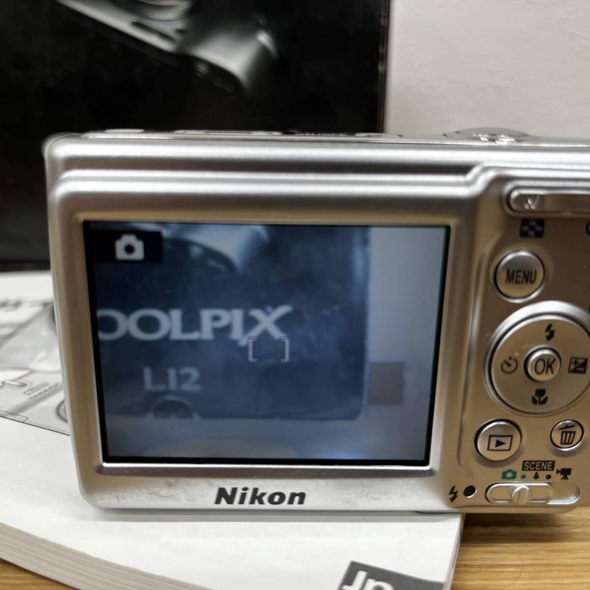 か018 Nikon COOLPIX L12 コンパクトデジタルカメラ ニコン_画像7