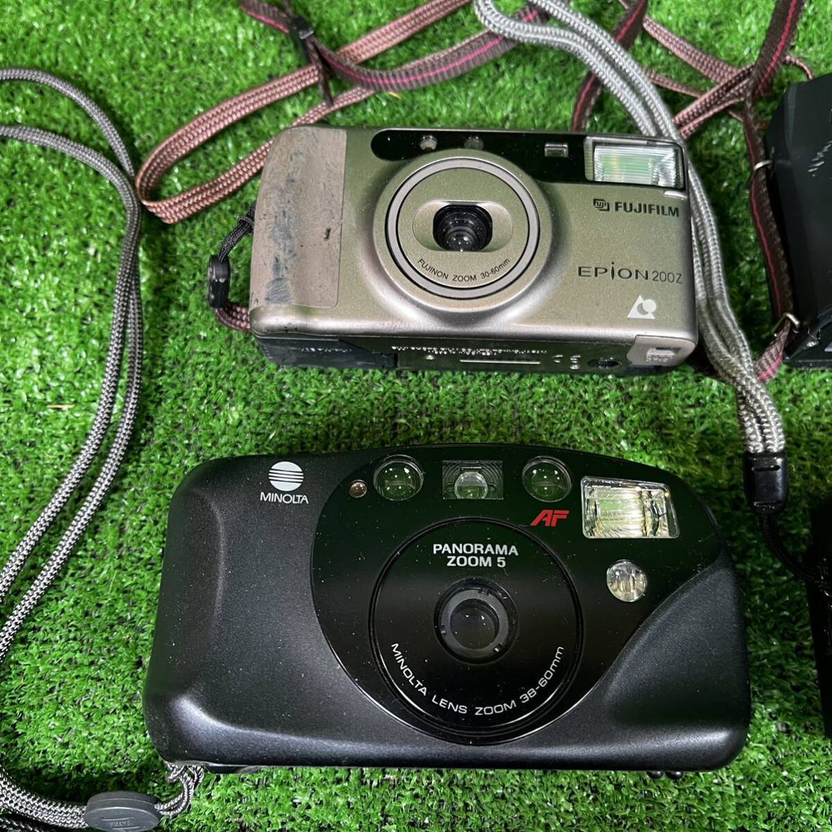 3 コンパクトカメラ フィルムカメラ まとめて Canon OLYMPUS FUJI Nikon MINOLTA PENTAX YASHICA 色々 レトロ の画像2