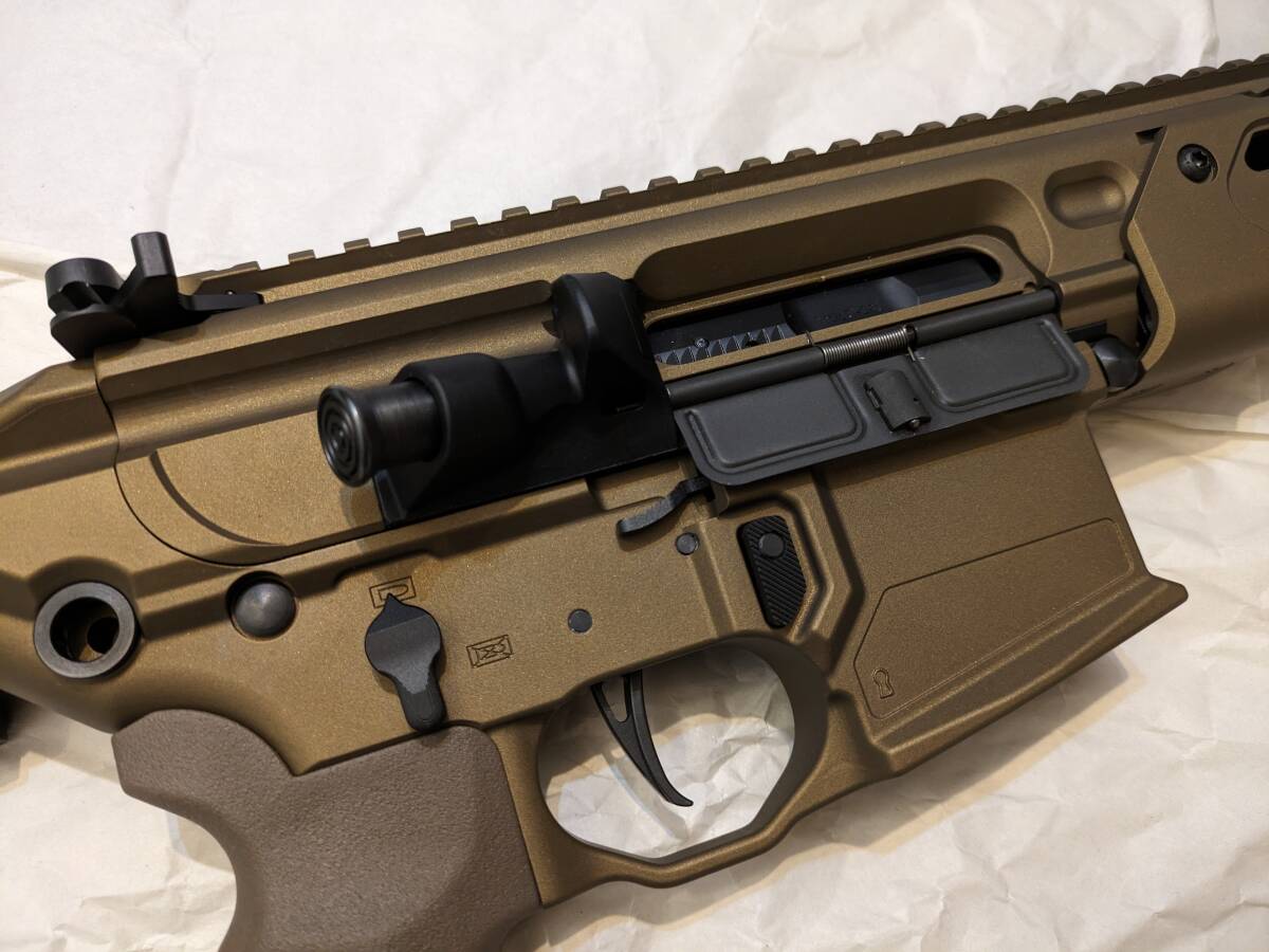 ARRON SMITH 東京マルイ MWS互換 SIG MCX SPEAR-LTコンバージョンキット完成品 9インチVer セラコート仕様 _画像5