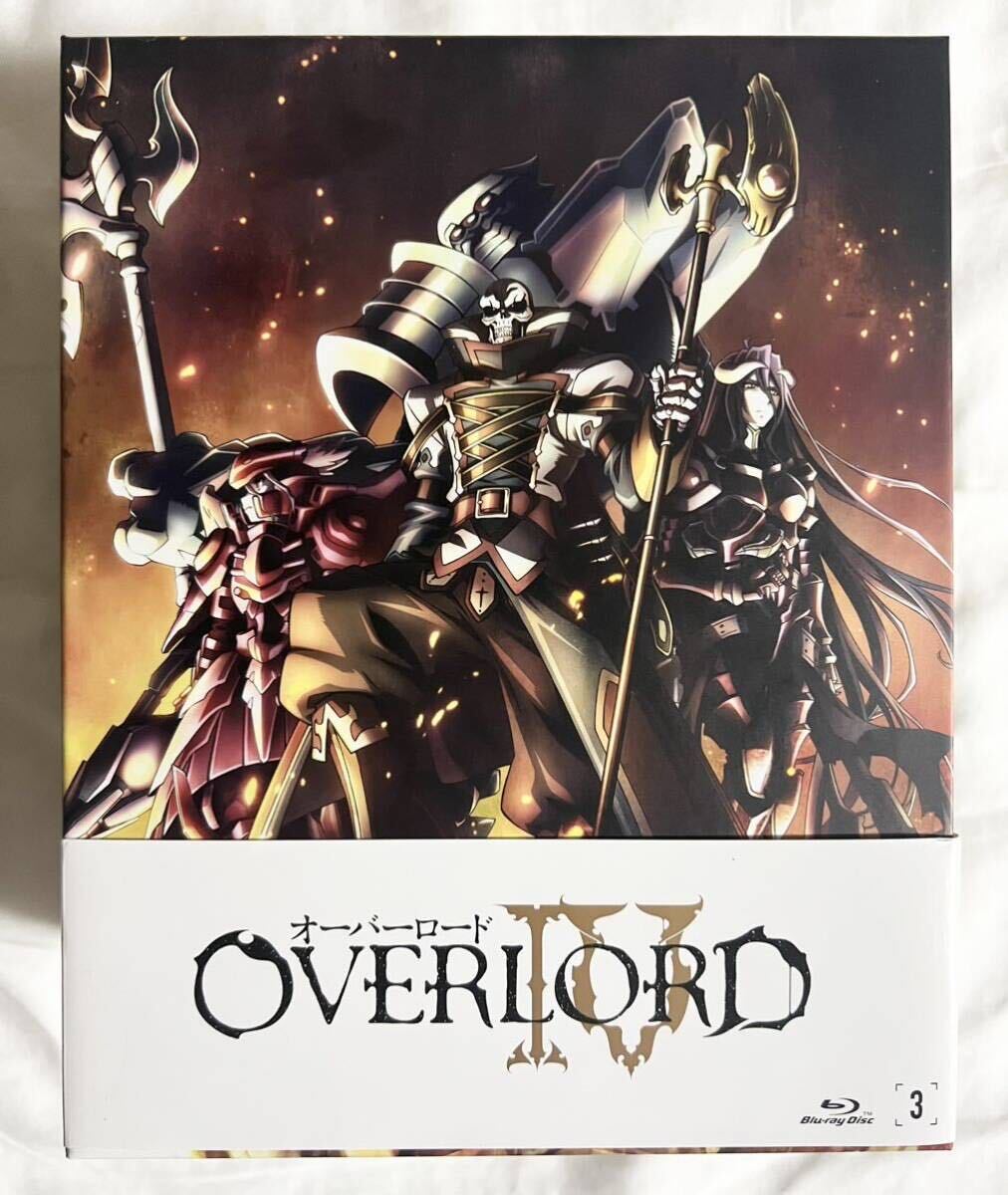 オーバーロードⅣ アニメ四期 OVERLORD Blu-ray 1 2 3 全巻セット ほぼ新品 付属品完備の画像1