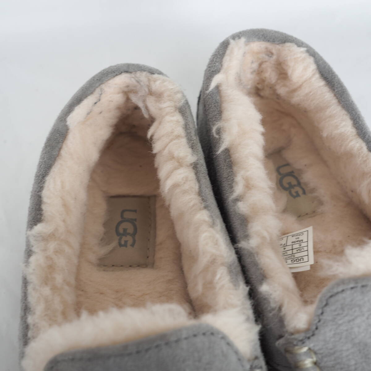 MK5910*UGG*アグ*レディースモカシン*US6-23cm*グレー_画像6