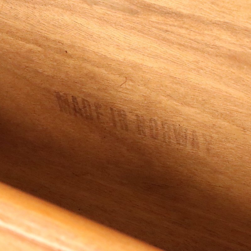 【1960's ノルウェー製】ミッドセンチュリーモダン コーヒーテーブル/再塗装済/美品/センターテーブル/サイドテーブル/北欧ヴィンテージの画像9