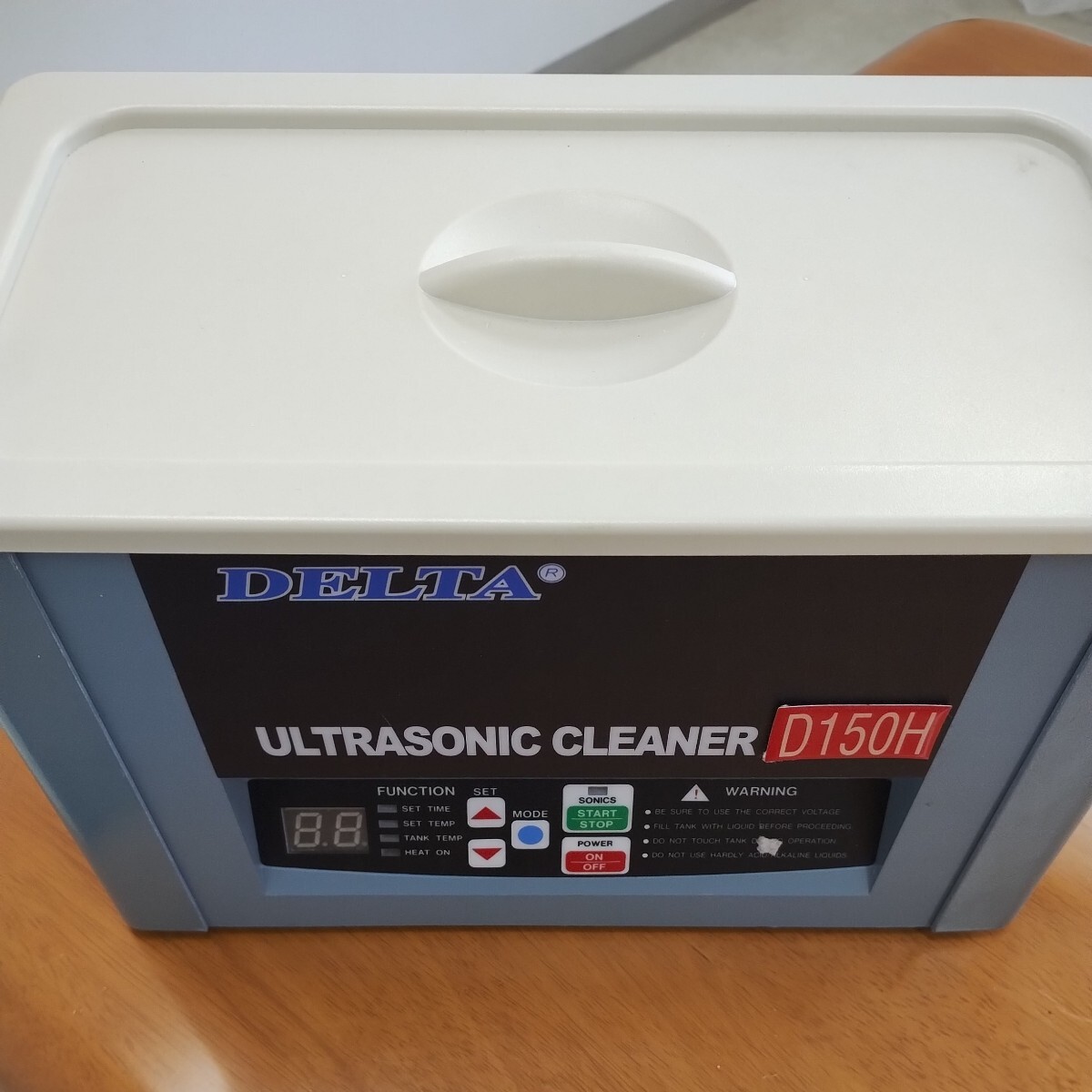 彫金 超音波洗浄器 超音波クリーナー ULTRASONIC CLEANER D150H  本体のみの画像9