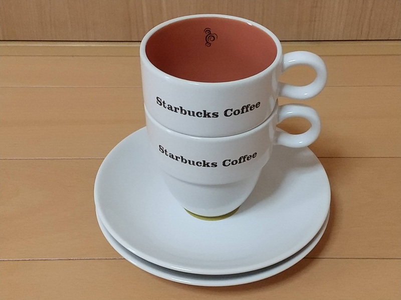 ■ STARBUCKS COFFEE(スターバックス) カップ＆ソーサー ２客セット ■_画像5